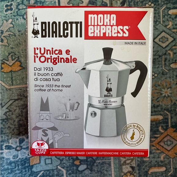 Bialetti Silver and Black Coffee & Tea Accessory - Picture 3 of 8